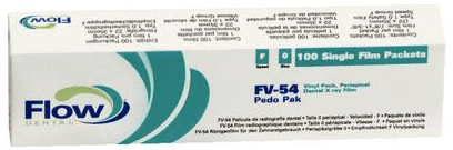 Flow Xpress F FV-54 Intraoral Dental X-Ray Film, Size 0 (Child), PolySoft Single Film Packets, 100/Box, 18635 thumbnail 5