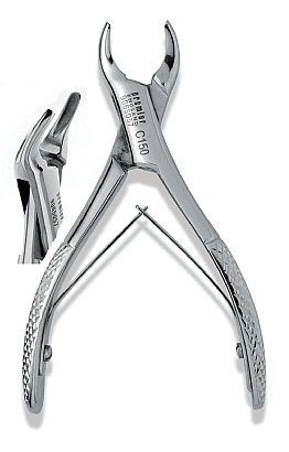 Premier Dental Extraction Forceps, Maxillary Universal, Child Size, #C150, Stainless Steel, 1 Each, 9065057 thumbnail 2