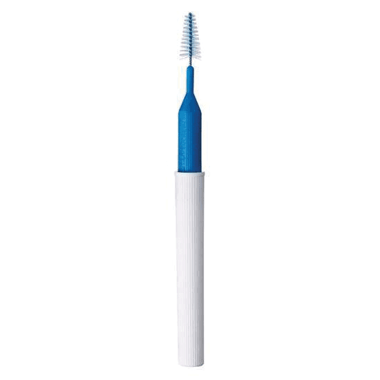 GUM Proxabrush Trav-Ler Interdental Brush, Cylindrical, White/Magenta, Pocket Size, 36/Box, 1612PQA thumbnail 2