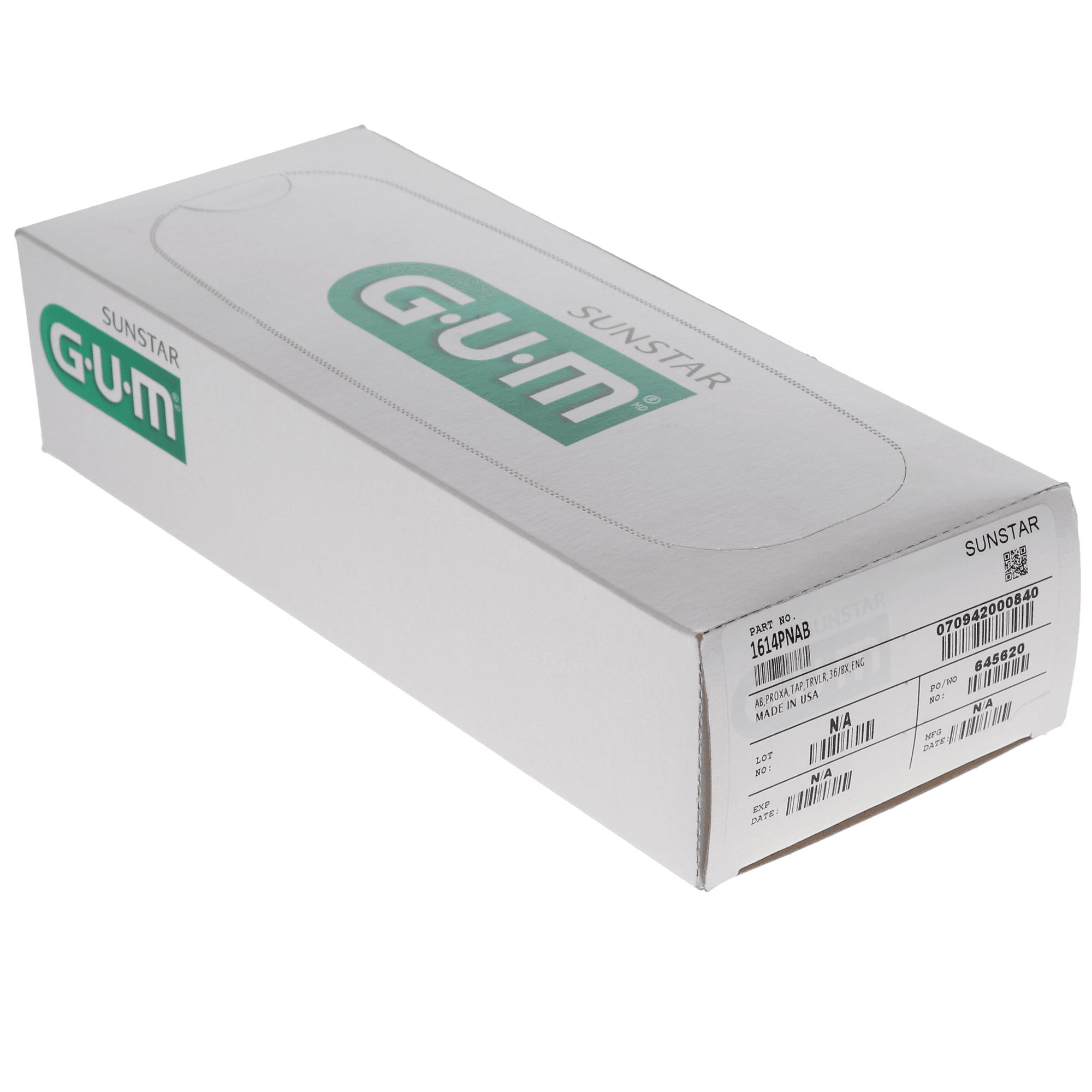 GUM Proxabrush Trav-Ler Interdental Brush, Tapered, 36/Box, 1614PQA thumbnail 4
