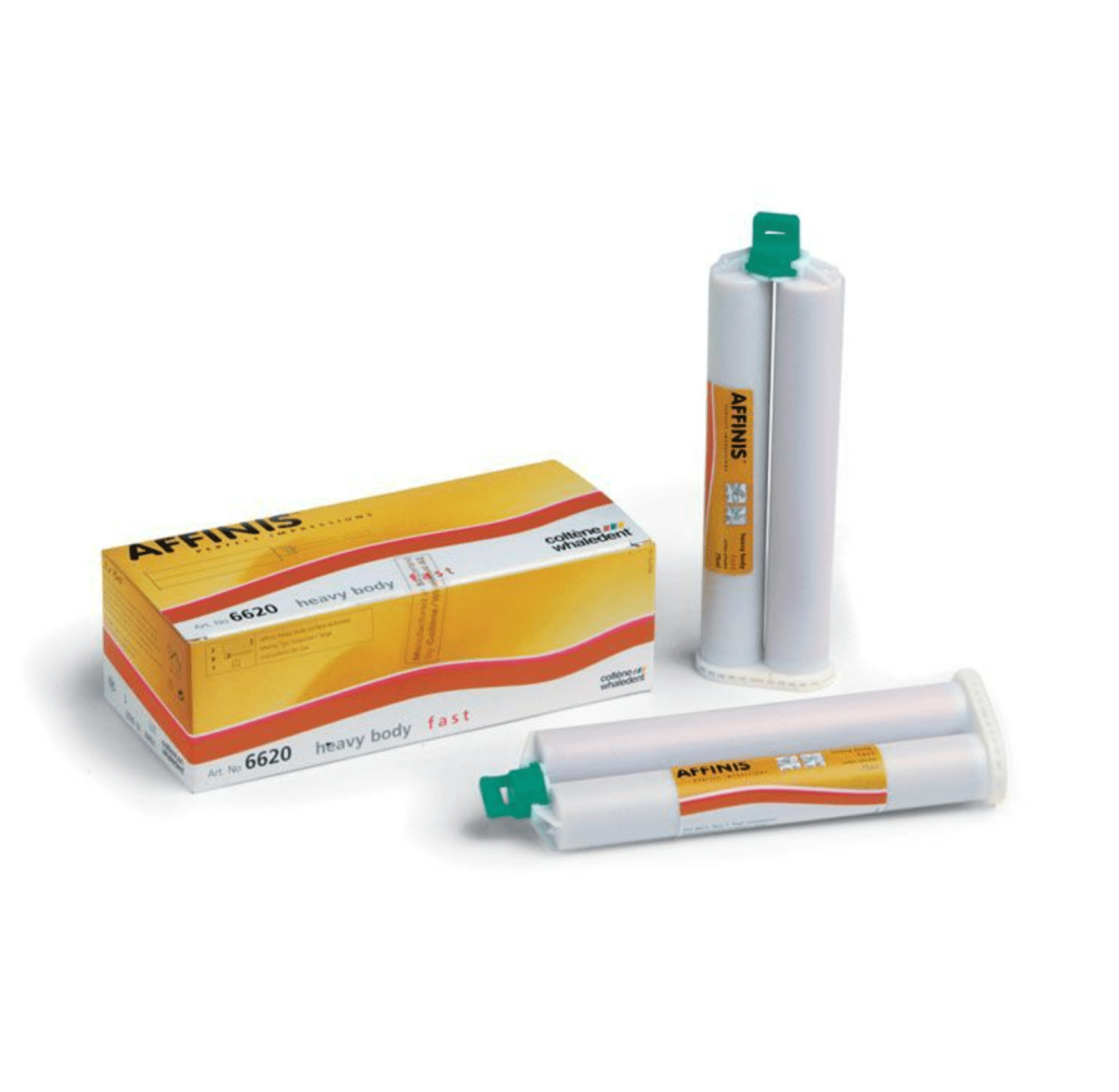 Affinis System 75 Tray A-Silicone Impression Material, Heavy Body, Fast Set, 75 ml Cartridges, Caramel, 2/Pk, C6620 thumbnail 5