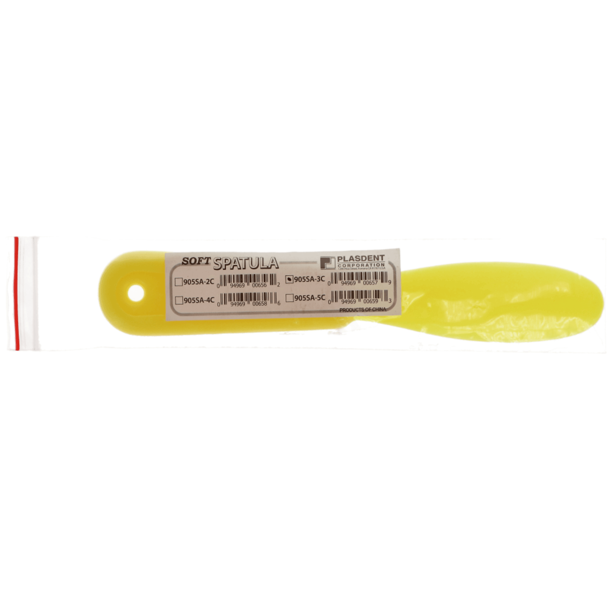 Alginate Spatula, Plastic, Broad Blade, Soft, 7-1/2", Yellow, 1/Pk, IM572 thumbnail 4