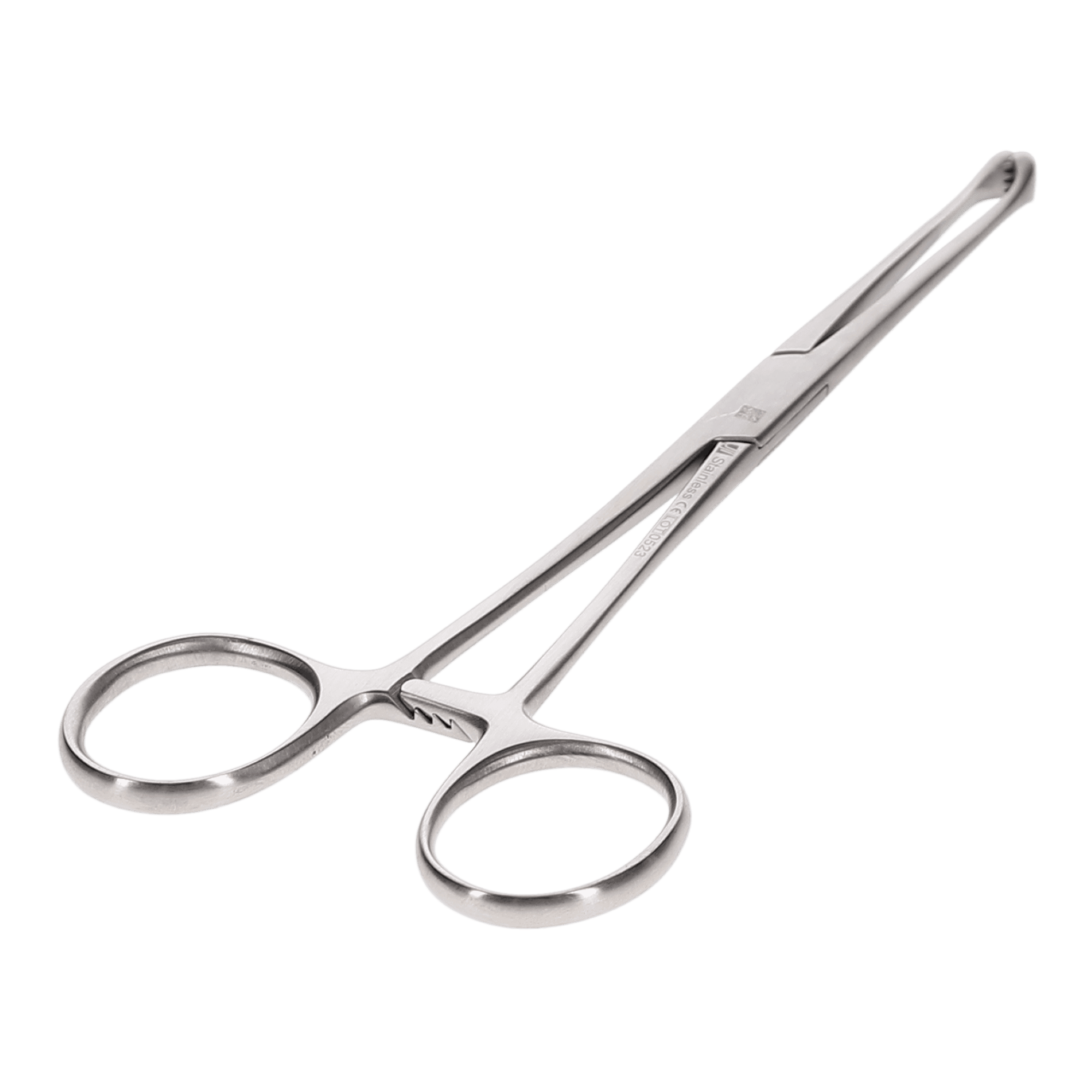 J&J Instruments Allis Tissue Forceps, 6" 4x5 Teeth, Stainless Steel, 24-3010 thumbnail 3