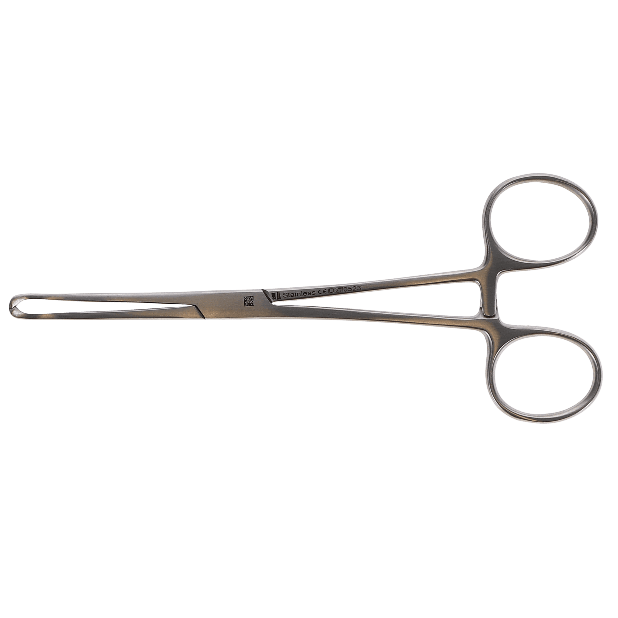 J&J Instruments Allis Tissue Forceps, 6" 4x5 Teeth, Stainless Steel, 24-3010 thumbnail 5