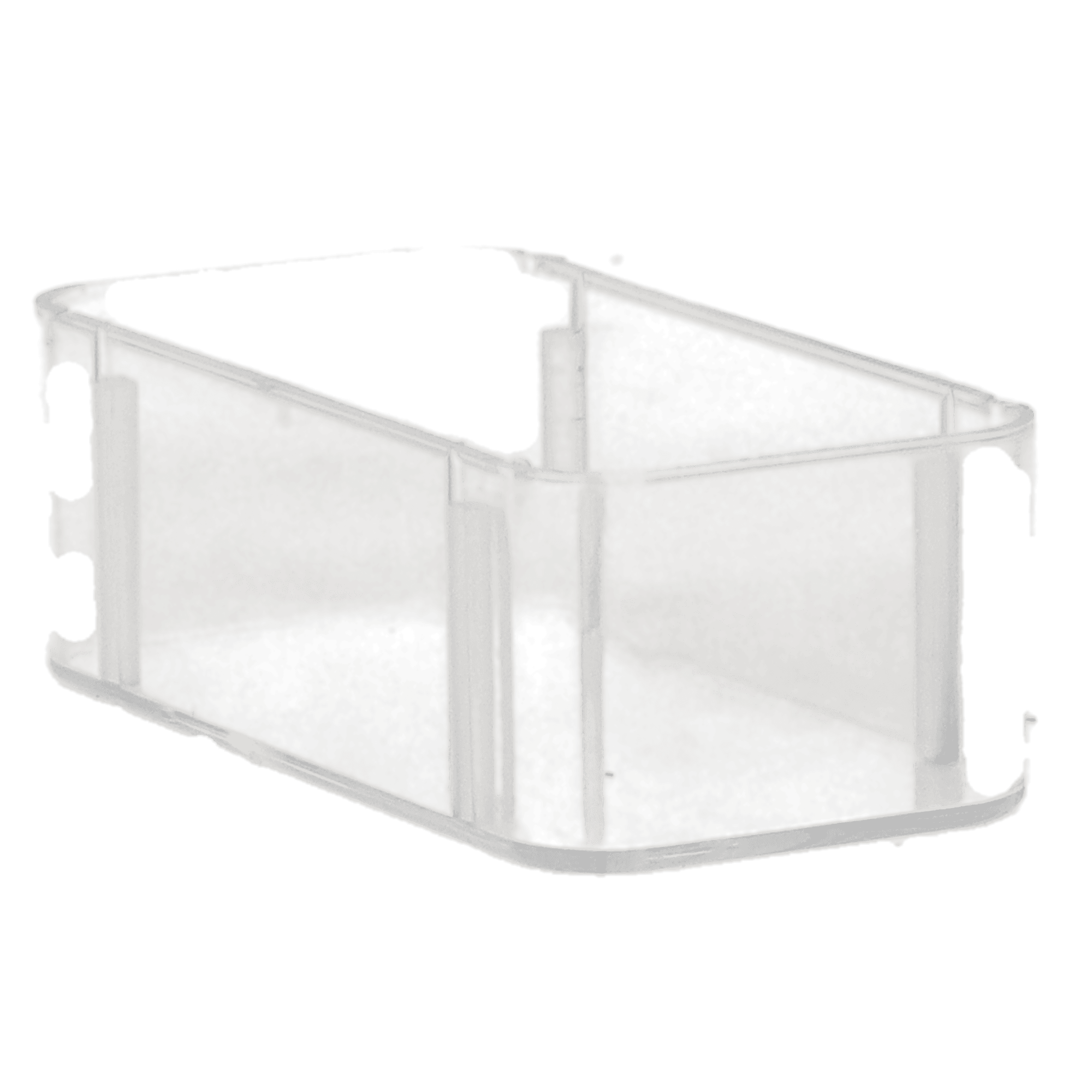 Magnetic Bur Block Cover, Rectangular, Clear, 1/Pk, OR430 thumbnail 2