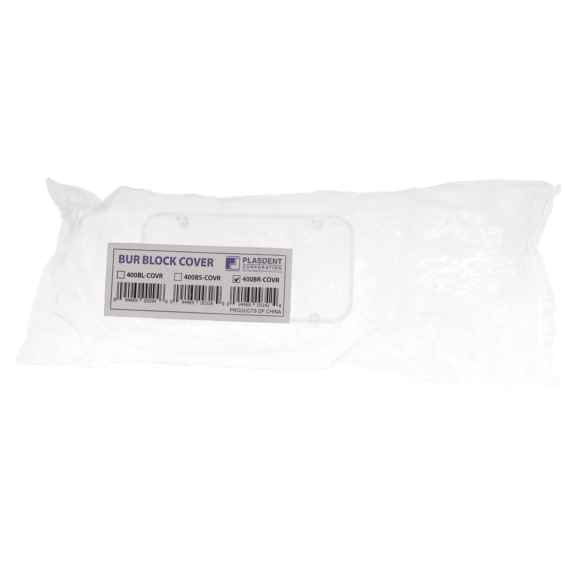 Magnetic Bur Block Cover, Rectangular, Clear, 1/Pk, OR430 thumbnail 4
