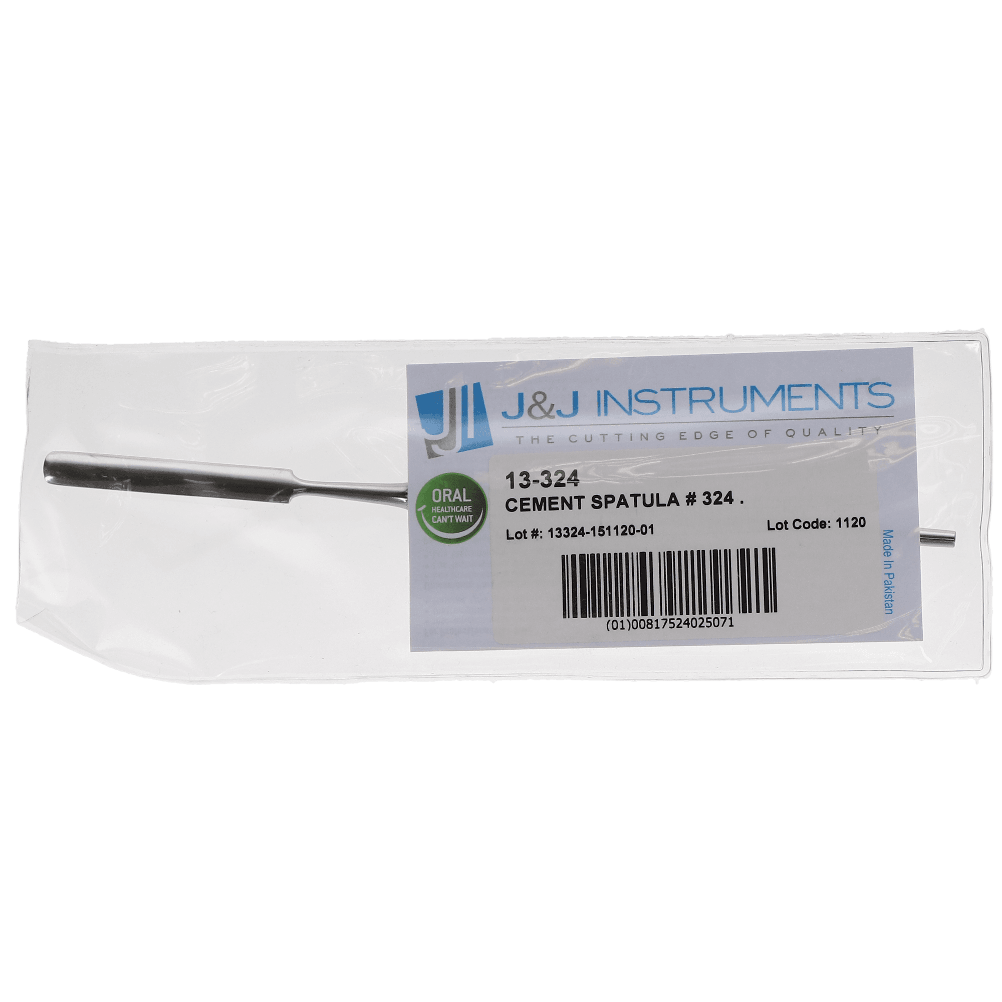 J&J Instruments Cement Spatula #324 Rigid, 13-324 thumbnail 3