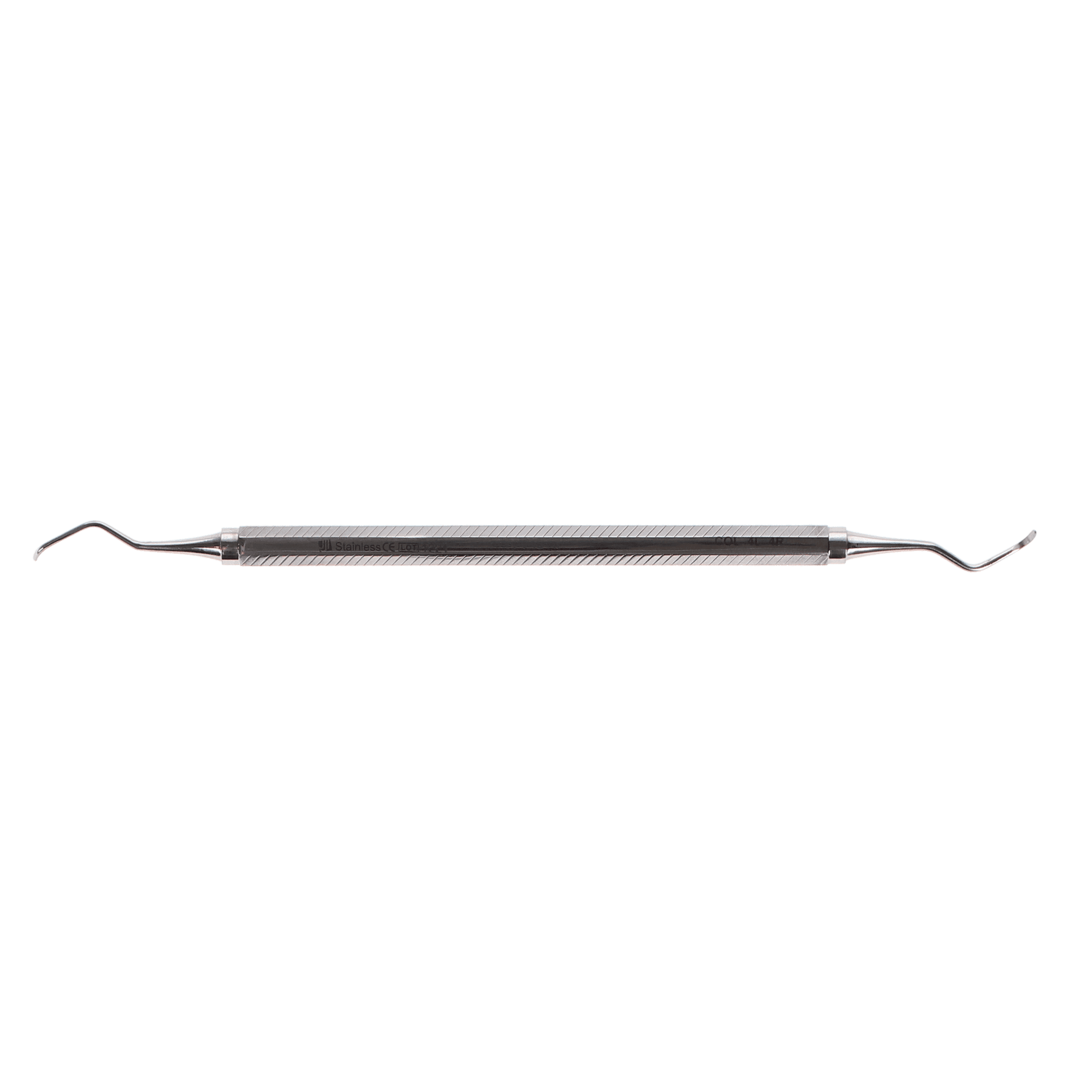 J&J Instruments Columbia Curette #4L/4R, Double-Ended, Solid Handle, 1/Pk, IN11-741 thumbnail 4