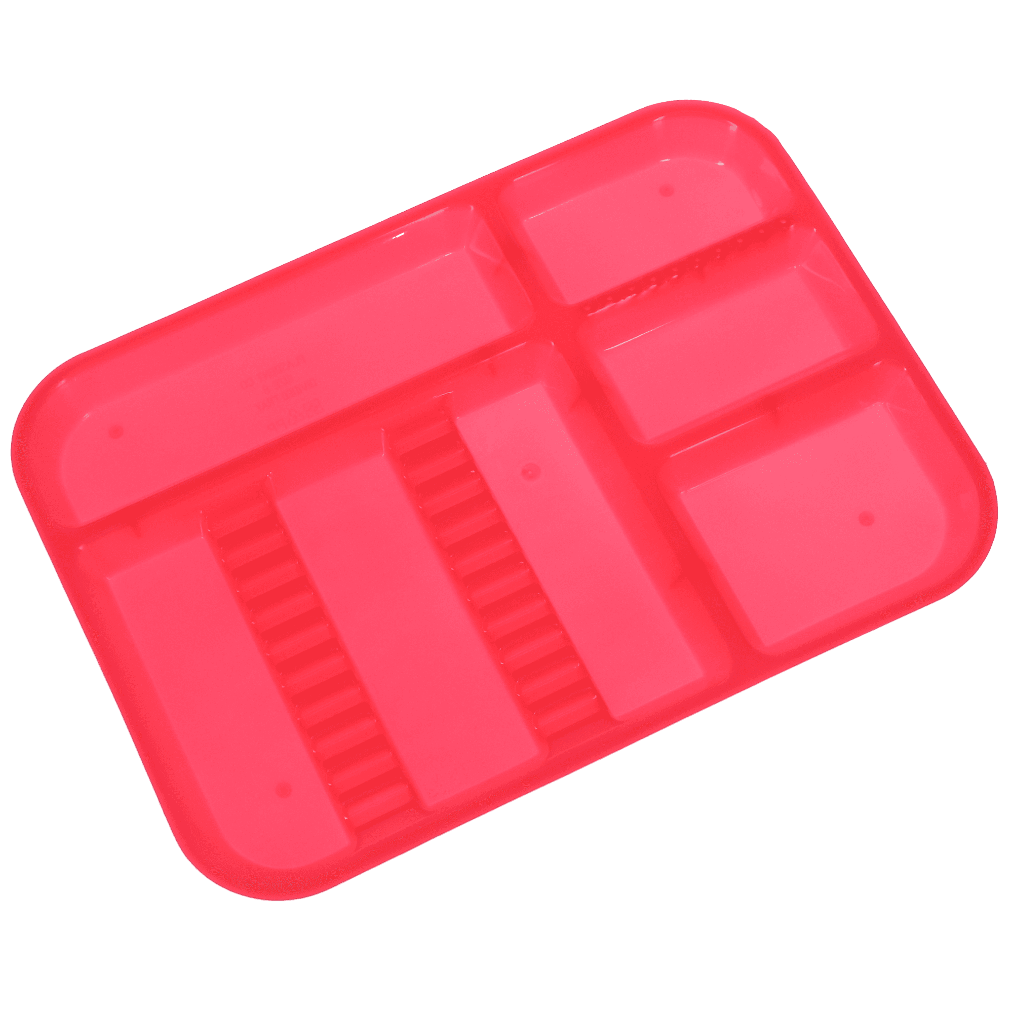 Divided Tray Size B, Neon Pink, 1/Pk, OR335 thumbnail 3