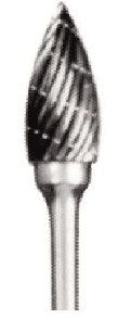 Laboratory Carbide Bur, HP, Taper, #81A, Regular Cut, 1/Pk, HPLA-81A - Laboratory Carbide Bur, HP, Taper, # 81A, Regular Cut, 1/Pk, HPLA-81A - Image 1