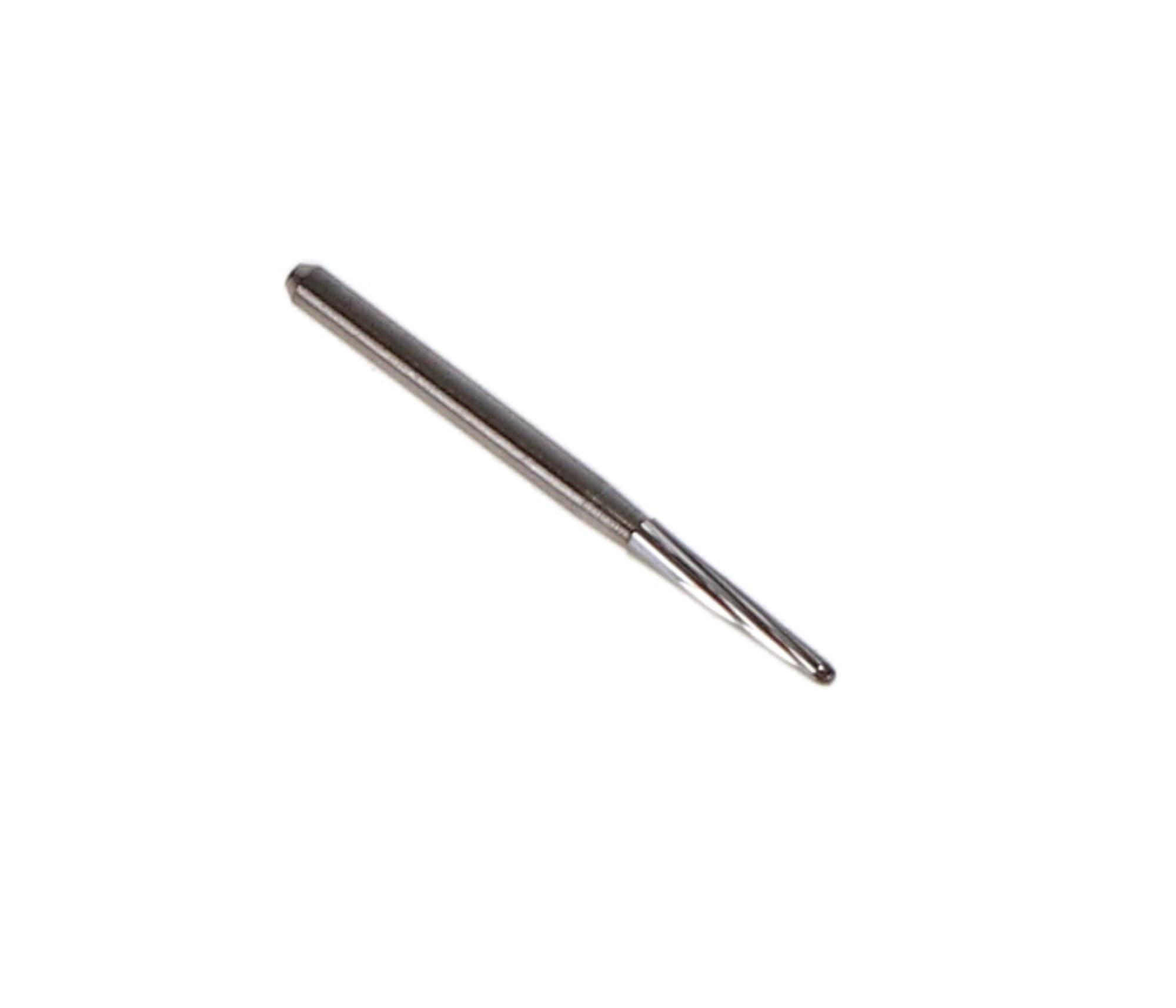 12-Blade Trimming & Finishing Carbide Bur, FG, Extra Long Round End Taper, #7664, 5/Pk, TFB7664 - 12-Blade Trimming & Finishing Carbide Bur, FG, Extra Long Round End Taper, # 7664, 5/Pk, TFB7664 - Image 1
