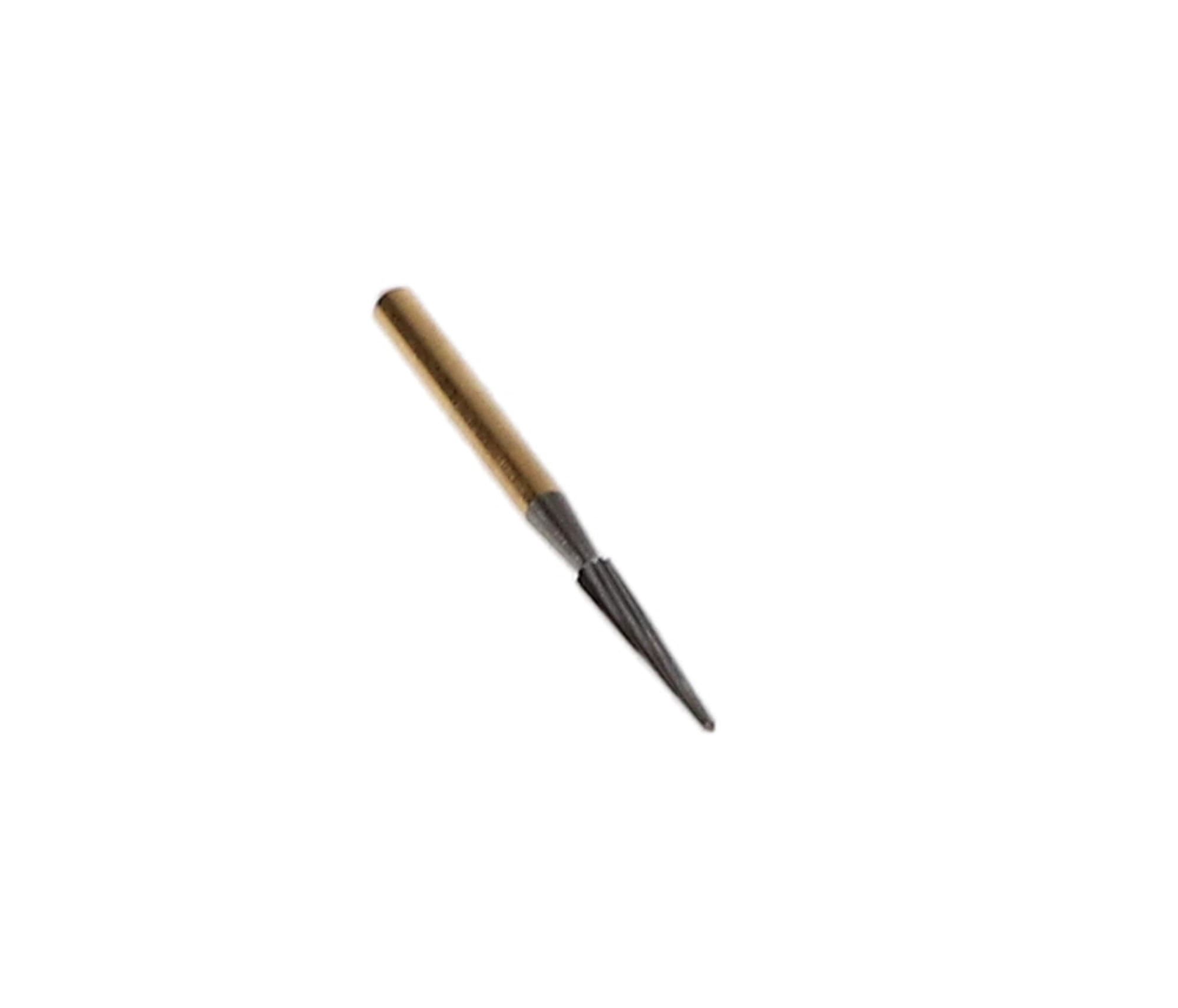 12-Blade Trimming & Finishing Carbide Bur, FG, Pointed Taper, #7714, 5/Pk, TFB7714 thumbnail 2