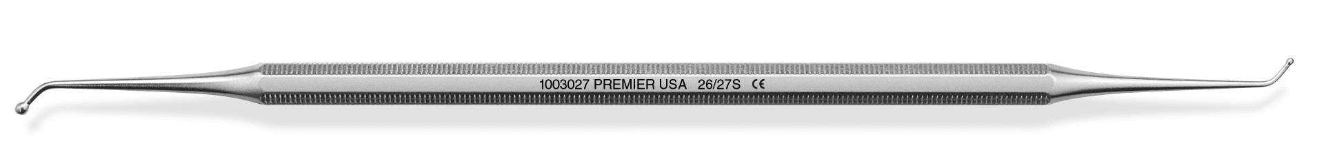 American Eagle Ball Burnisher M1 XP, 1/4" Shank, Titanium Nitride, Stainless Steel, AEBM1TN - Ball Burnisher M1 XP 1/4 SS - Image 1