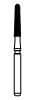 NTI 12-Fluted Trimming & Finishing Carbide Bur, FG, Round End Taper, #7675, 1.6 mm, 5/Pk, H375R-016 thumbnail 2