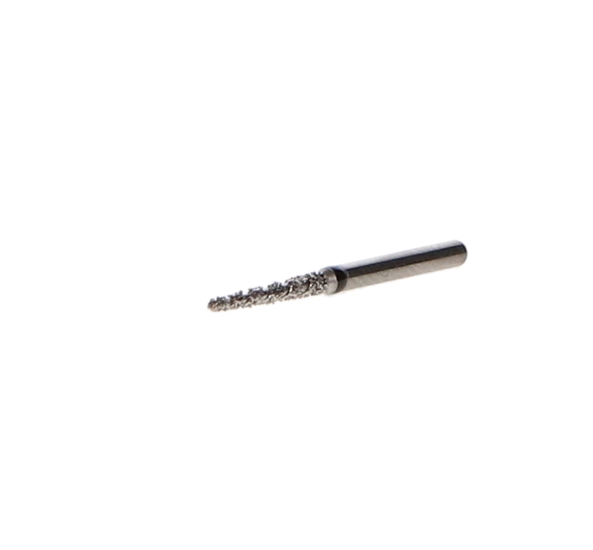 NTI Turbo Diamond Bur, FG, Super Coarse, Black, Round End Taper, 1.4 mm, 5/Pk, SC850-T-014 thumbnail 4