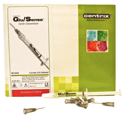 Glu/Sense HEMA/Glutaraldehyde Dentin Desensitizer Syringe Kit, 6 x 1.0 mL Syringes & 60 SofNeedle Tips, 310122 thumbnail 4