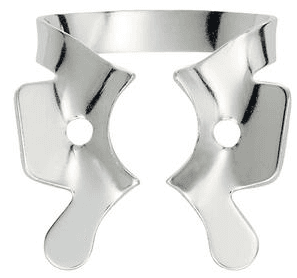 Hygenic Gloss Finish Winged Rubber Dam Clamp #8, General Purpose Upper Molar, 1/Pk, H02760 thumbnail 2