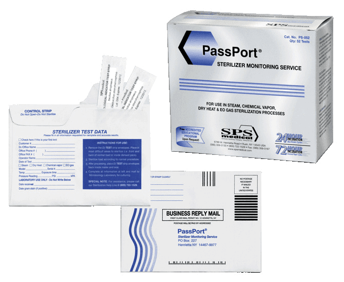 PassPort Sterilizer Monitoring Service, Mail-In Biological Indicators, 12/Box, PS-012 thumbnail 8
