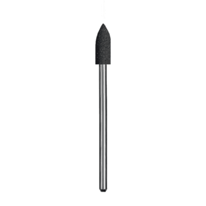 Dedeco Classic Midget Rubber Polisher, #15 Black, Hard, Right Angle (RA), 3/32" (2.35mm) Shank, 12/Box thumbnail 2