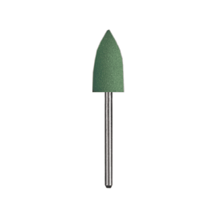 Dedeco Green Midgets RA Mini Mounted Polishers, 12/Bx - Green Midgets RA Mini 12/Bx - Image 1