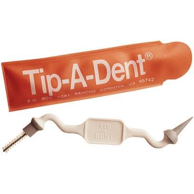 Denticator Tip-A-Dent Disposable Toothbrush, 144/Pk, 621814 - Tip-A-Dent 144/Pk, 621814 - Image 1