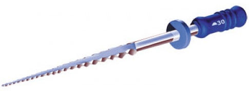 SafeSiders Endodontic Hand Reamers, 31 mm, 0.02 Taper, Size #25, Red, Stainless Steel, 6/Pkg, 5031-25 thumbnail 4