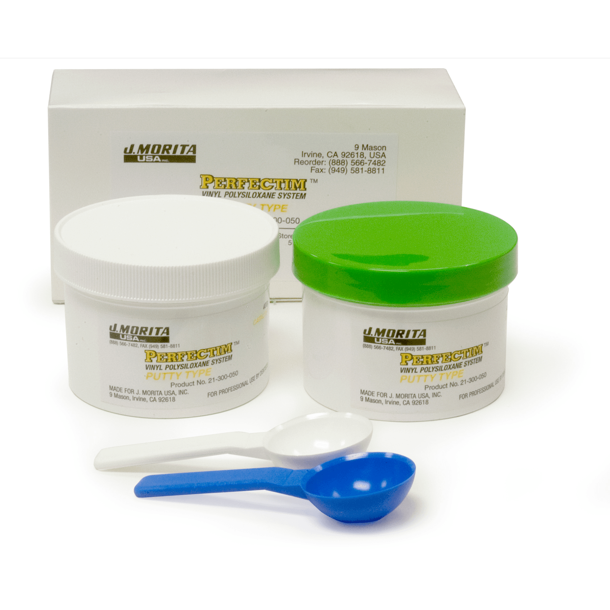 PerfectIM VPS Impression Material Putty, Type C and B, 400 g Each, 21-300050 - PerfectIM® Systems Putty Type C and B 400g each - Image 1