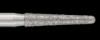 Piranha Diamond Single-Use Burs, FGSS, Round End Taper, #856-016, 1.6 mm, Coarse, Green, 25/Pk, 856-016C-SS thumbnail 2