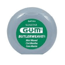 Gum ButlerWeave Floss, Waxed, 4 yd, 144/Pk, 1115PQA - Gum ButlerWeave Floss, Waxed, 4 yd, 144/Pk, 1115PQA - Image 1