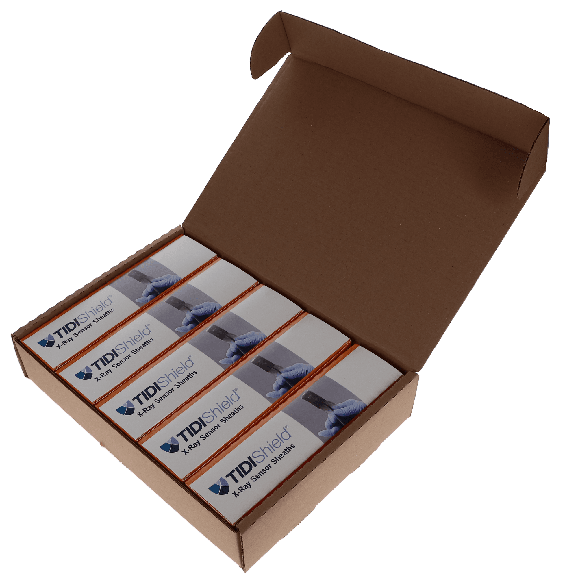 Tidi Custom Digital X-Ray Sensor Sheaths, Size 1, for Carestream 6100 (Kodak), Latex-Free, Clear Plastic, 500/Box, 20978 thumbnail 2