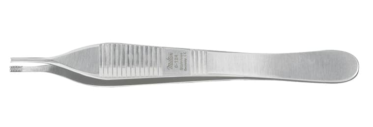 Miltex Brown-Adson Forceps, 4-3/4" (12 cm), 7x7 Teeth - Miltex - Brown-Adsn Fcps 4-3/4 7X7 - Image 1