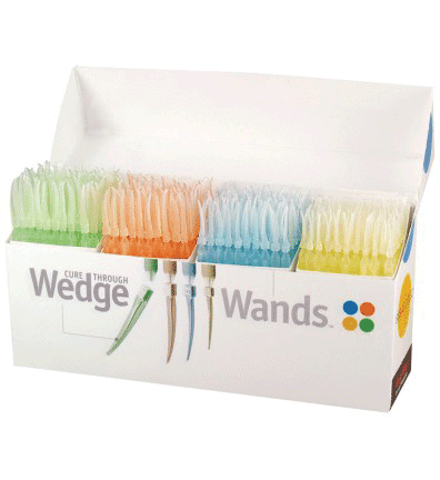 Garrison Dental Solutions Wedge Wands Anatomical Wedges, Large, Green, 300/Box, WGR thumbnail 7