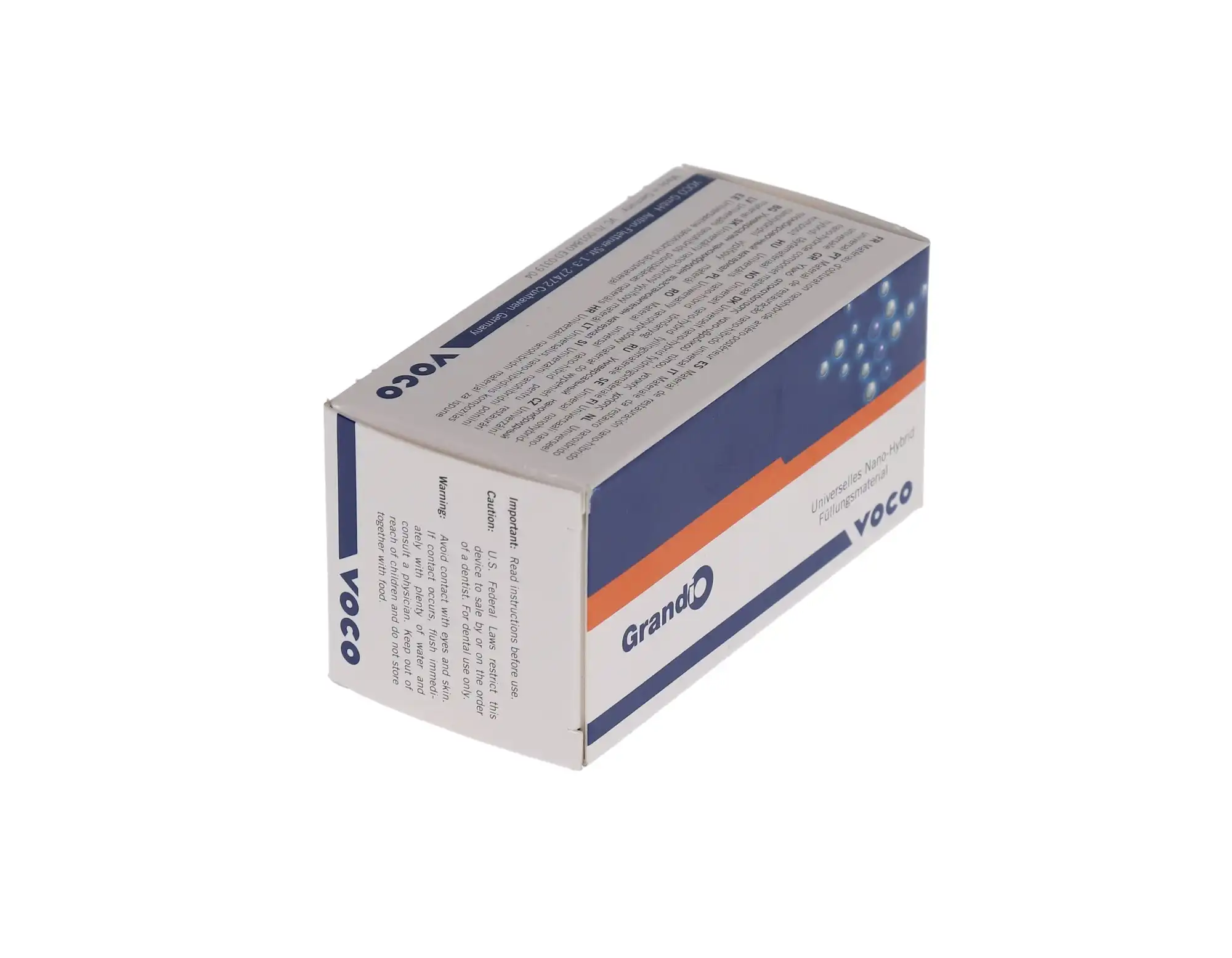 Grandio Universal Nanohybrid Composite, Light-Cure, Capsule Refill, 0.25 g, Shade A4, 20/Pk, Ref 1844 thumbnail 11