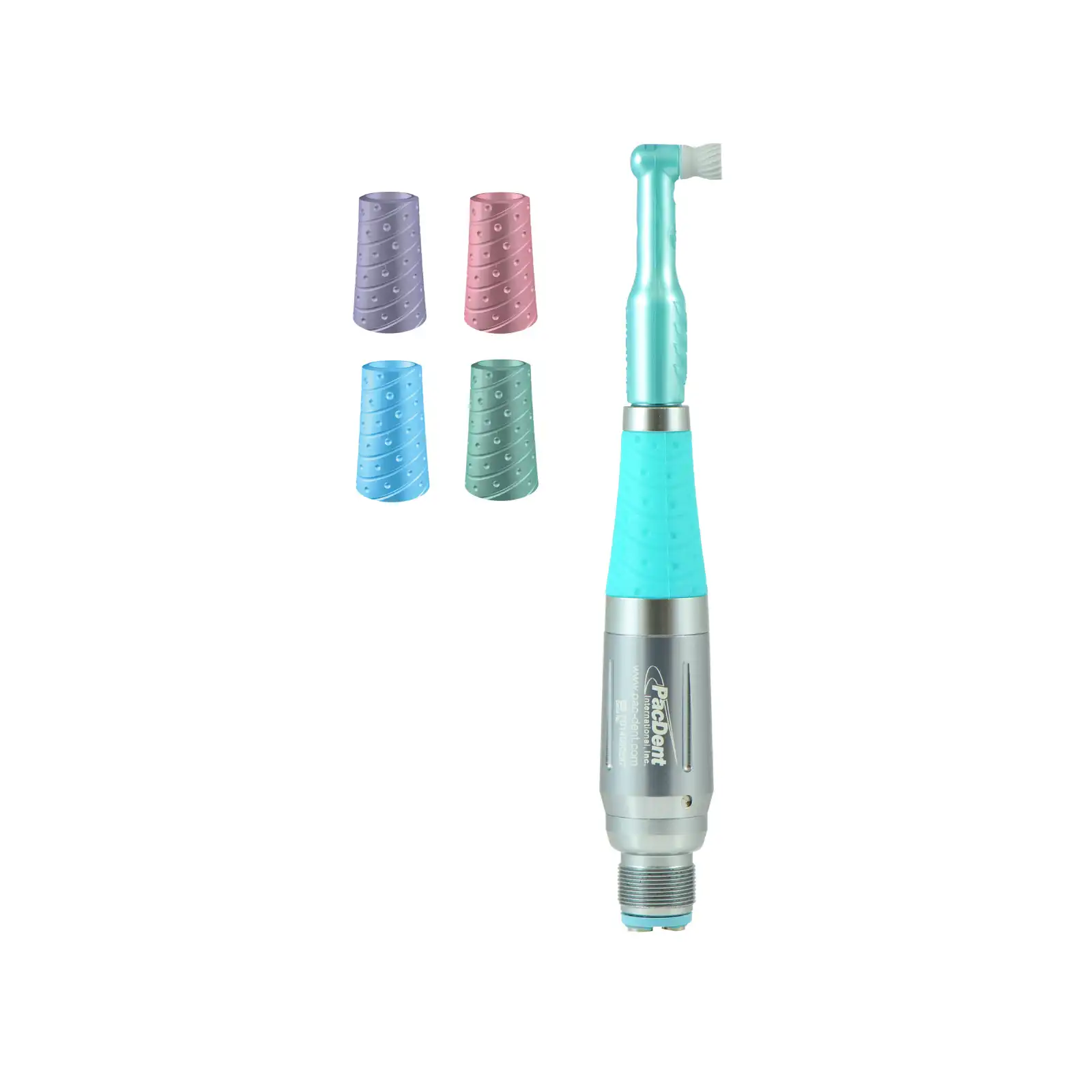 ProMate Hygiene Prophy Handpiece, Air-Driven, with 3 Silicone Grips, HH-100 thumbnail 2
