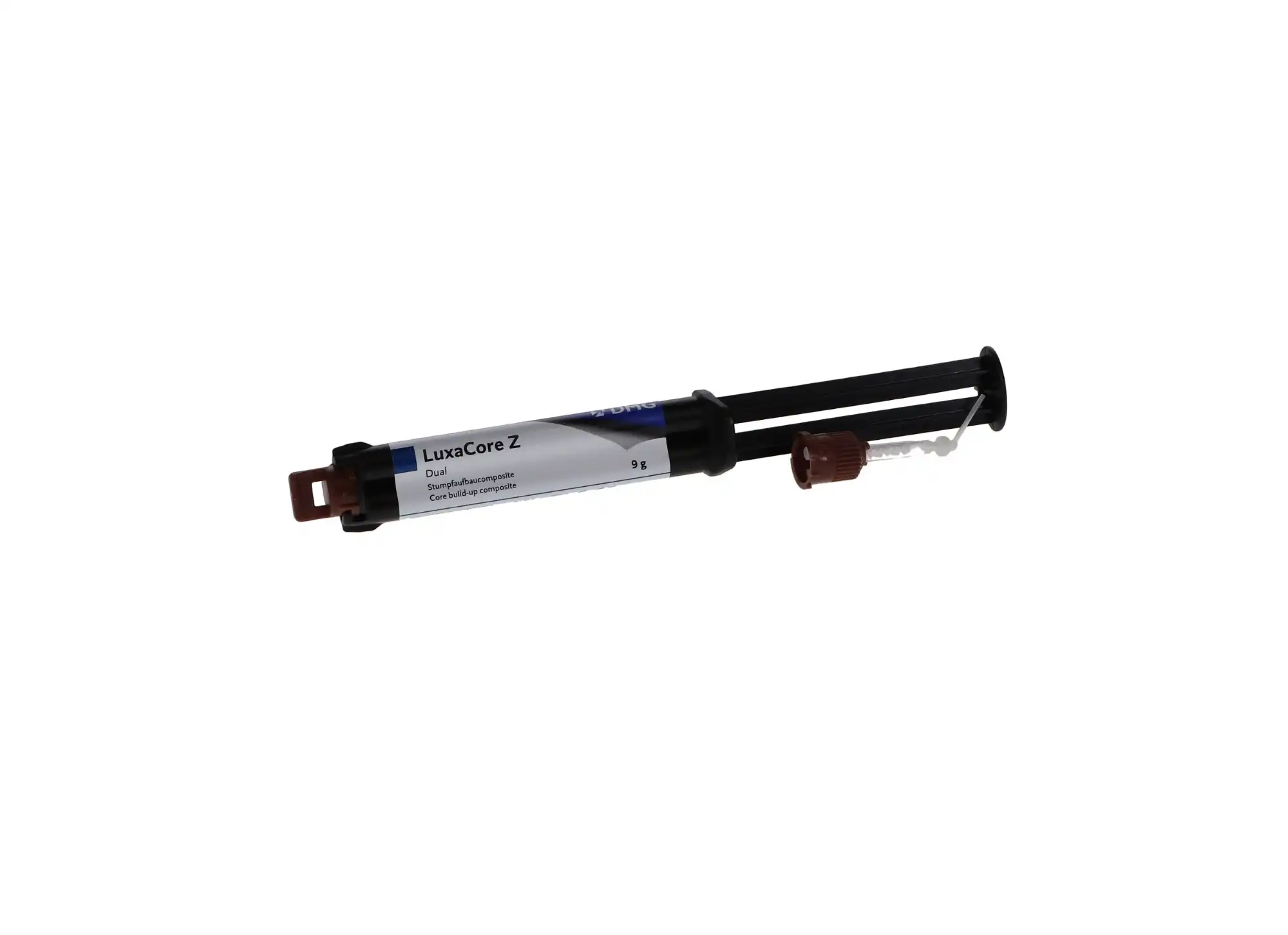 LuxaCore Z-Dual Smartmix Core Build-Up Material, Automix Syringe Kit, 9 g, Light Opaque, 2/Pk, 213336 thumbnail 10