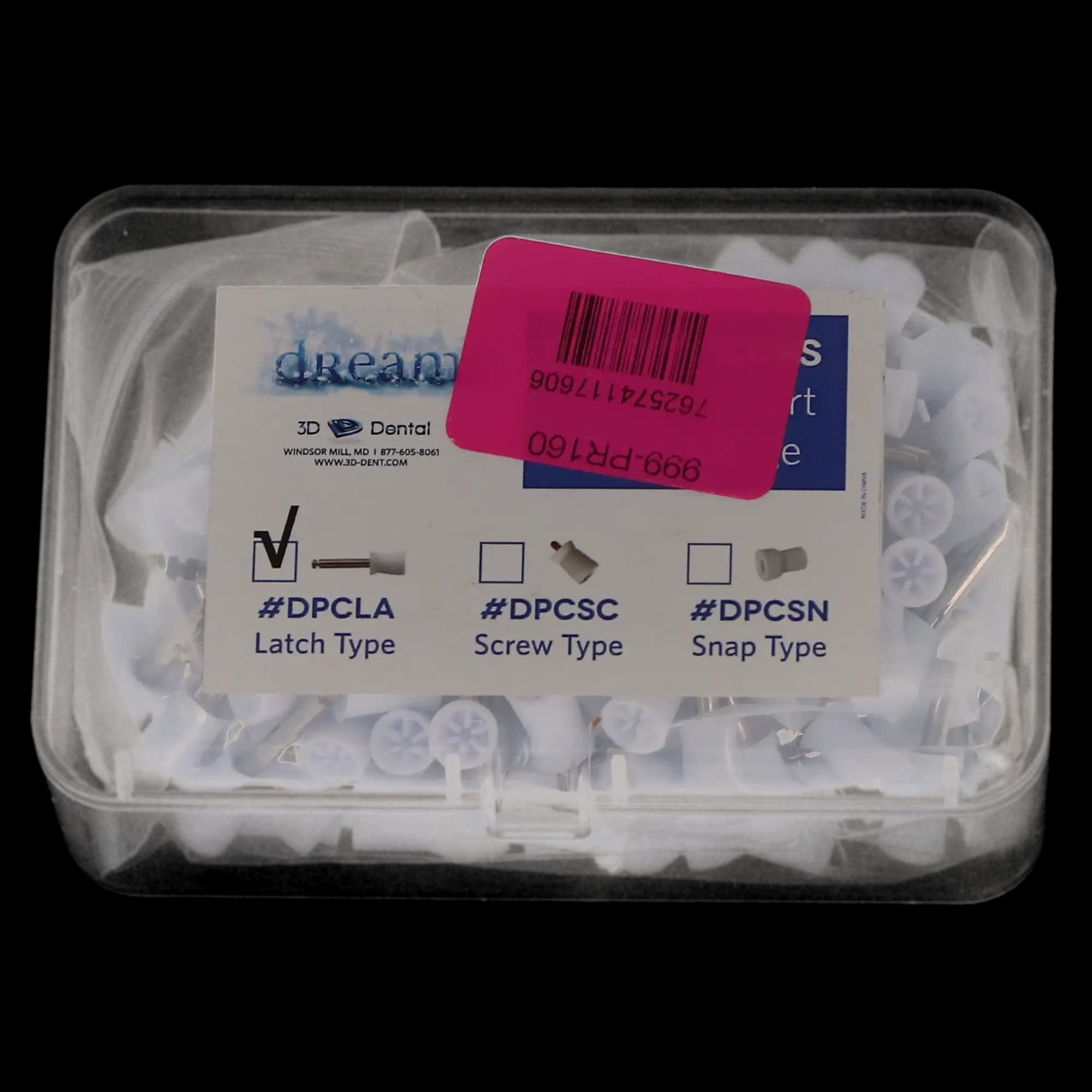 Dream Disposable Prophy Cups, Silicone Soft, Latch Type, Webbed, 144/Pk, DPCLA thumbnail 4