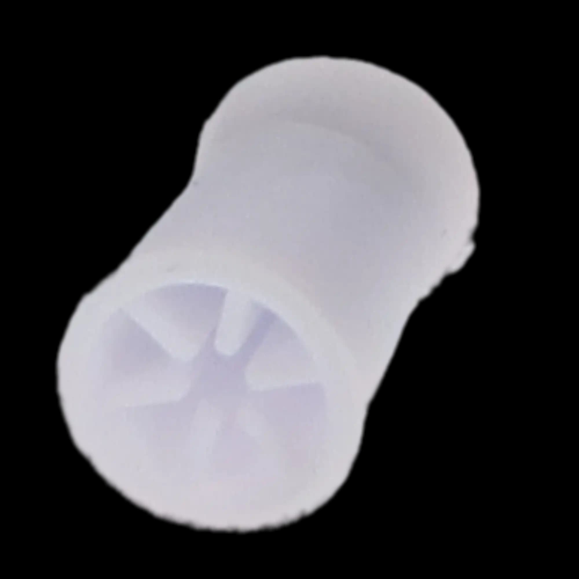 Dream Disposable Prophy Cups, Silicone Soft, Screw Type, Webbed, White, 144/Pk, DPCSC - Dream Disposable Prophy Cups, Silicone Soft, Screw Type, Webbed, 144/Pk, DPCSC - Image 1