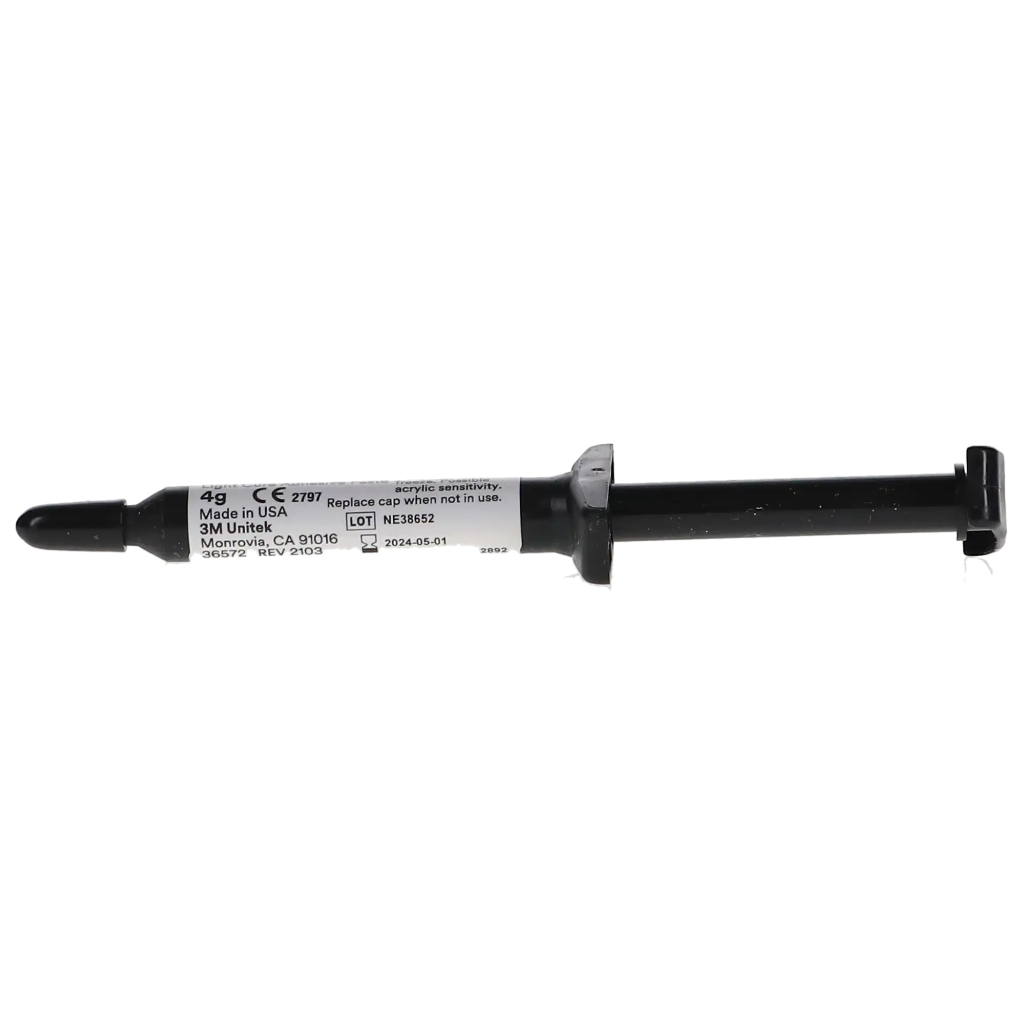 3M Transbond XT Light Cure Adhesive Syringe Kit, 2 x 4g Syringes, 6ml Primer, 60 Brush Tips, 712-035 thumbnail 2