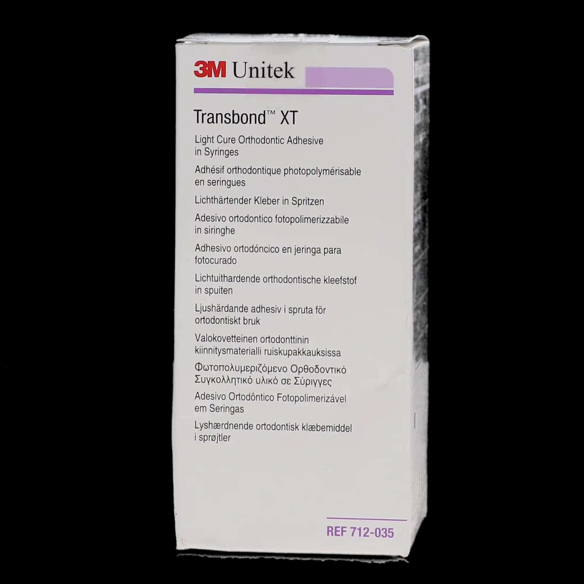 3M Transbond XT Light Cure Adhesive Syringe Kit, 2 x 4g Syringes, 6ml Primer, 60 Brush Tips, 712-035 thumbnail 5