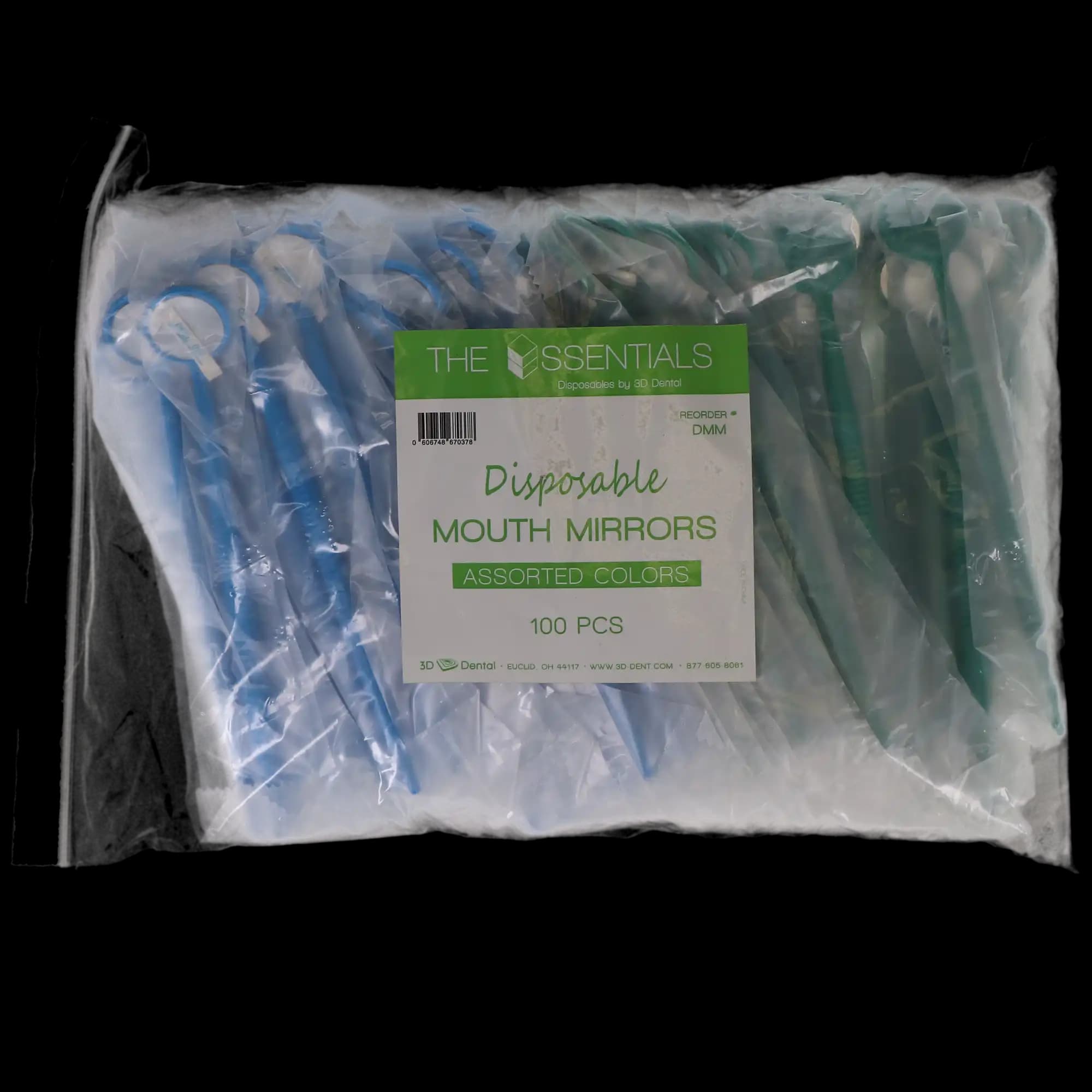 Disposable Mouth Mirrors, #4.5, Medium, 72/Pk, DMM thumbnail 4