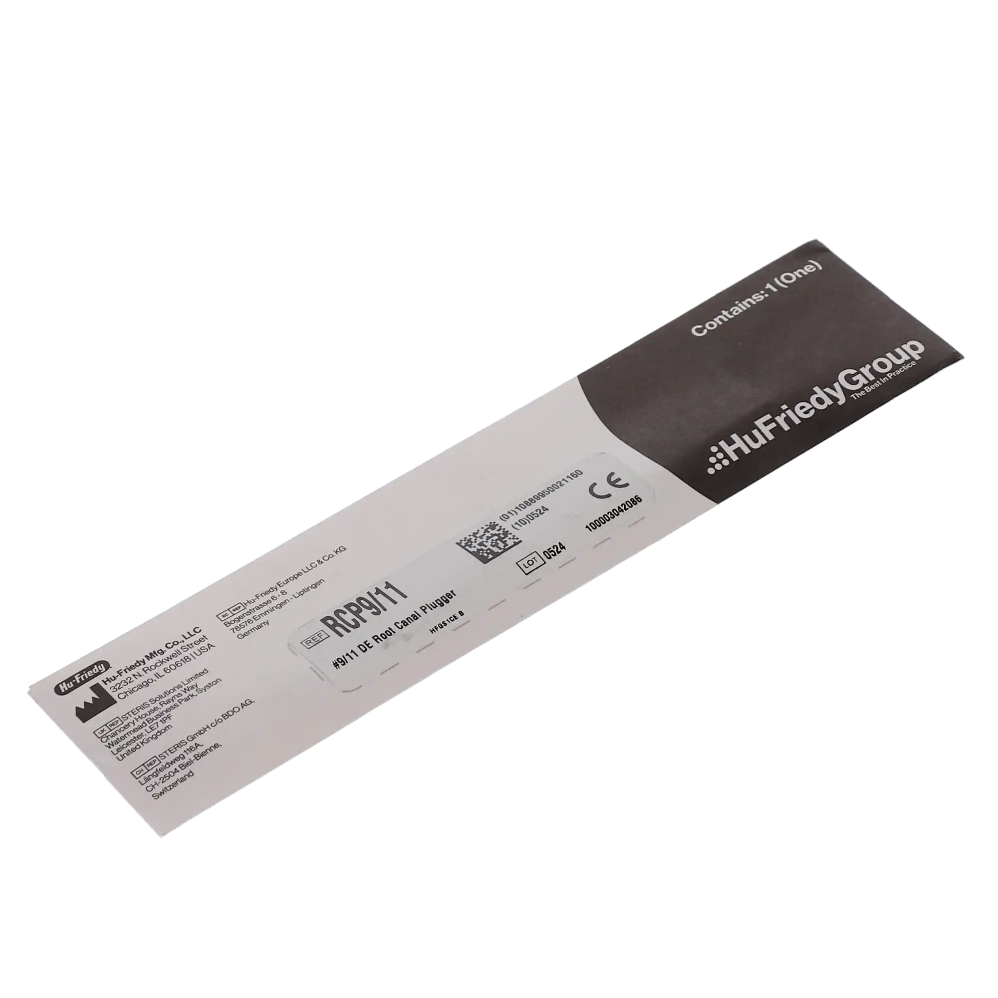 Hu-Friedy RCP9/11 Root Canal Plugger, Double-End, #9/11, #33 Round Handle, Posterior, 1/Pk thumbnail 4