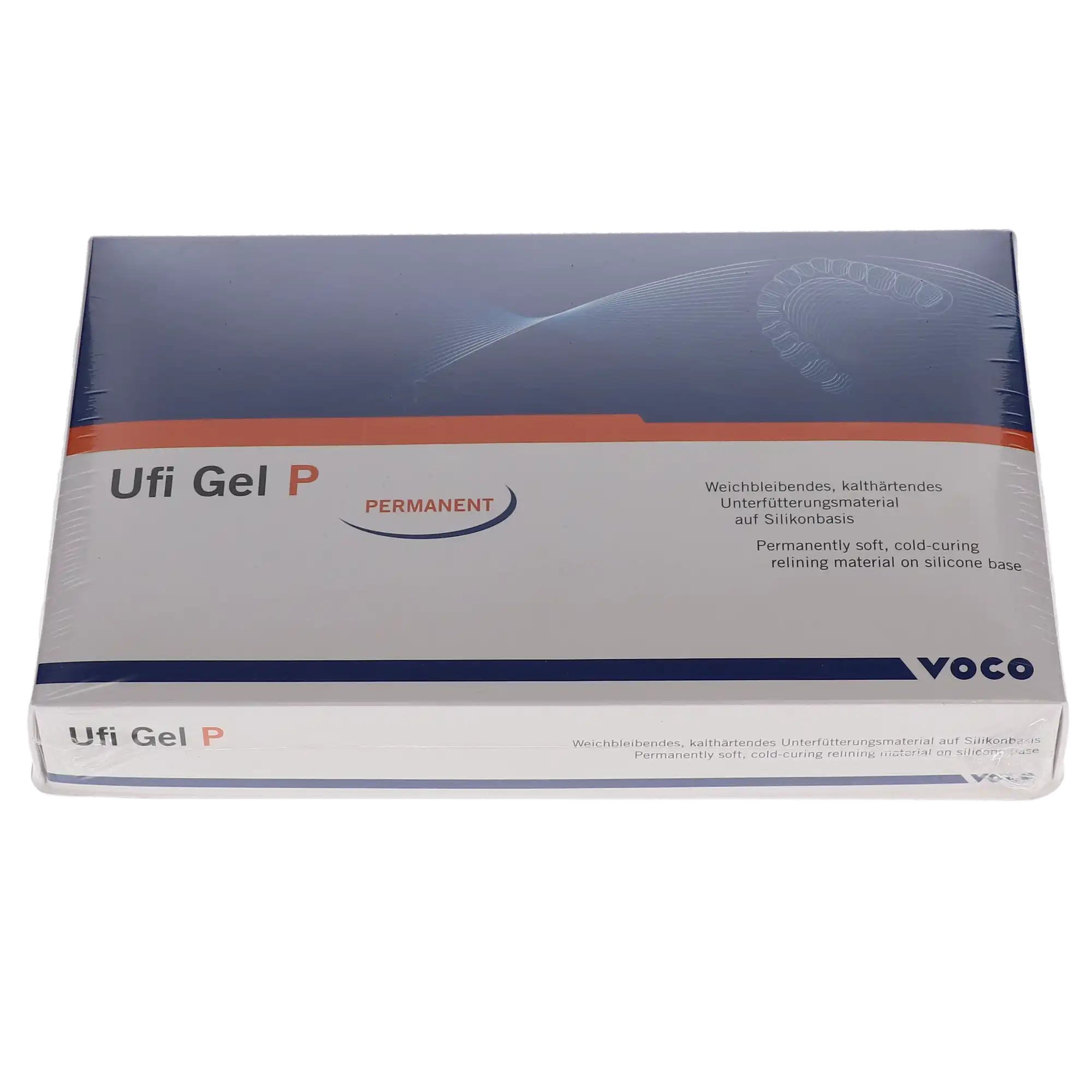 Ufi Gel P Permanent Soft A-Silicone Relining Material - Tubes Set (50 ml Base, 50 ml Catalyst, 10 ml Glazing Base, 10 ml Glazing Catalyst, 10 ml Adhesive, Accessories), Ref 2070 thumbnail 4