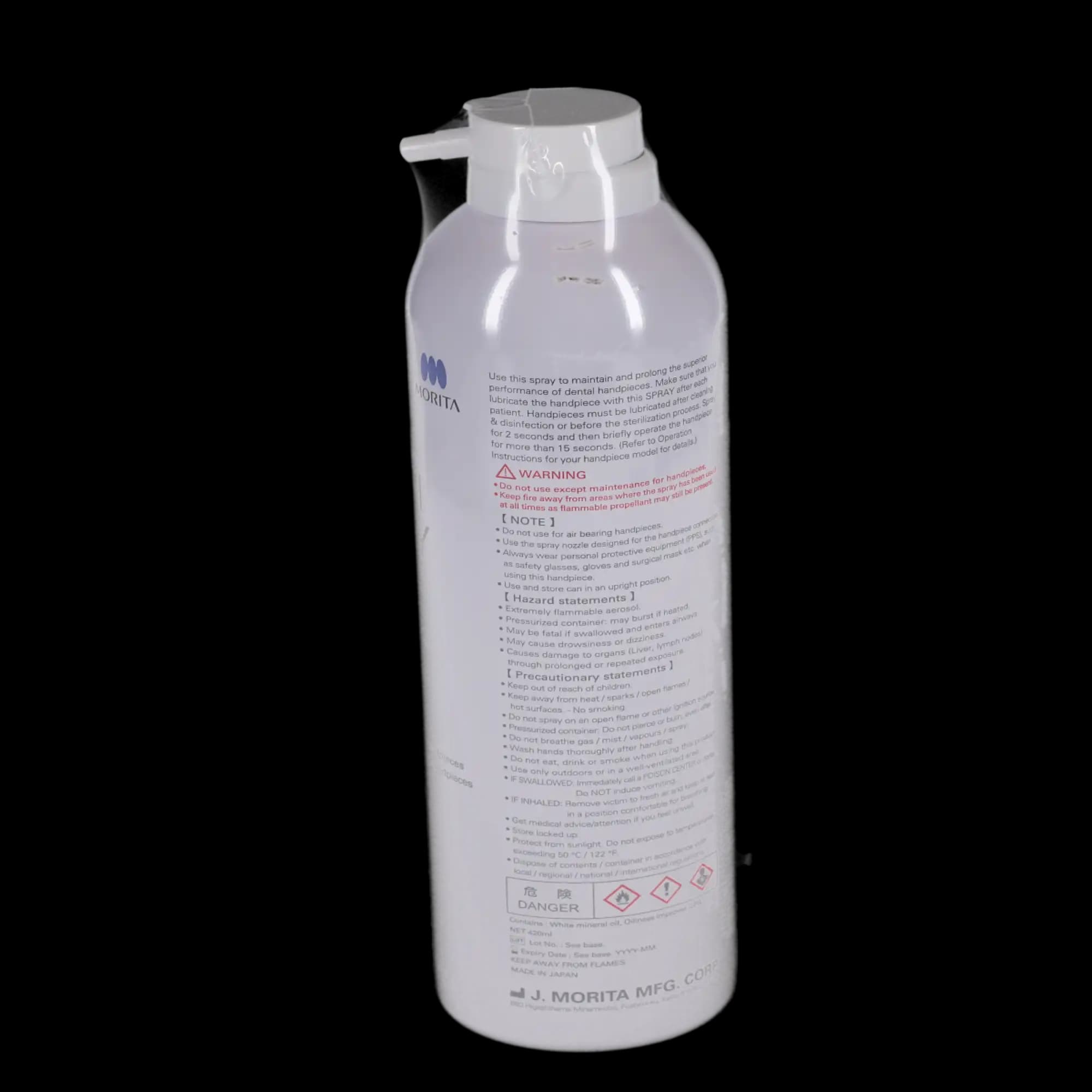 J. Morita Multi Spray Handpiece Cleaner & Lubricant, 420 mL Can, 24-5010201 thumbnail 5