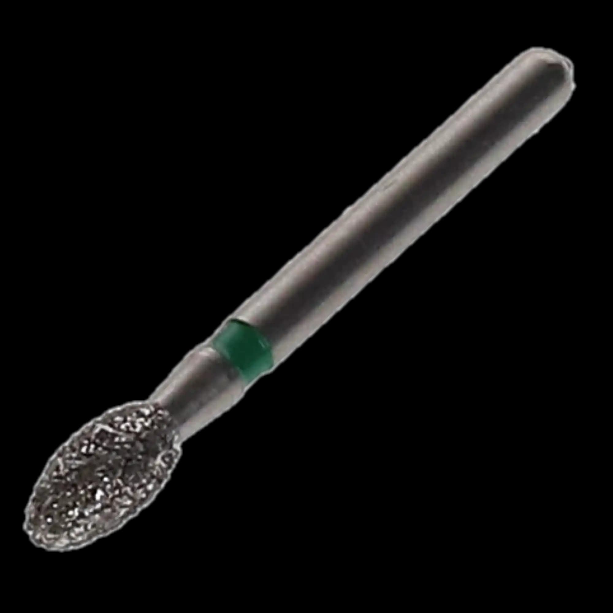 Meisinger Multi-Use Diamond Bur, FG, Football, #833G, 2.3 mm Head Diameter, Coarse (Green), 5/Pk, 833G-023-FG thumbnail 3