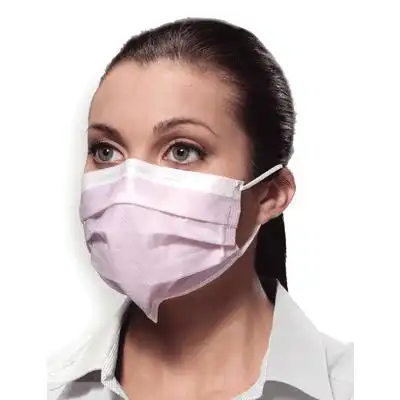 Crosstex Secure Fit™ Procedural Earloop Face Mask, ASTM Level 2, Pink, 50/Box, GCPPKSF thumbnail 11