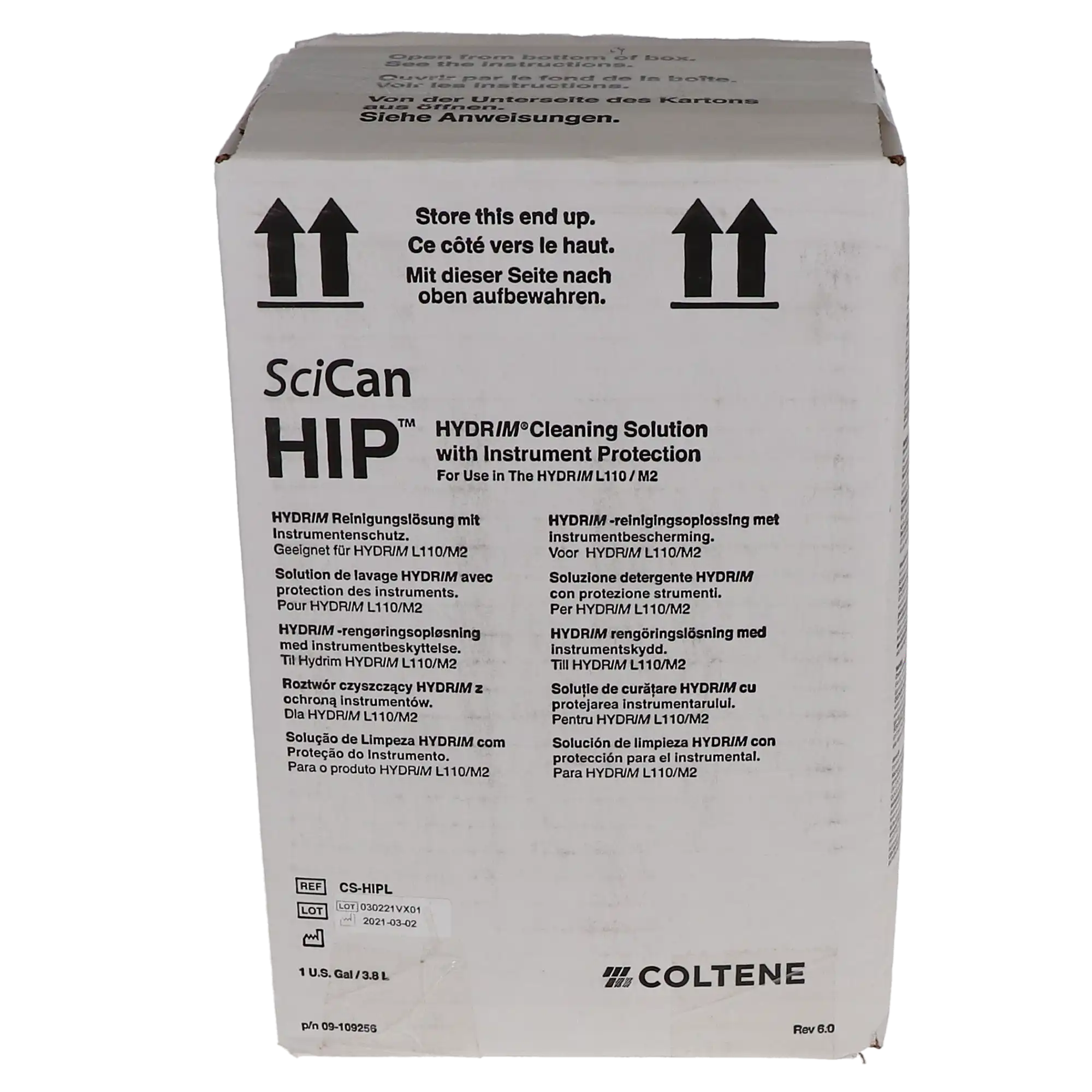 SciCan HIP Hydrim Cleaning Solution, 3.8 L, 2/Case, CS-HIPL thumbnail 9