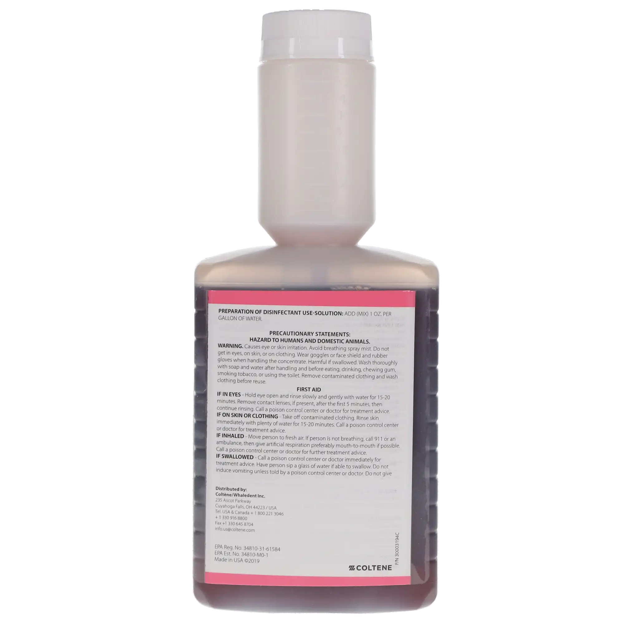 BioSonic UC42 Germicidal Ultrasonic Cleaning Solution Concentrate, 16 oz Bottle, Makes 16 Gallons, UC42 thumbnail 7