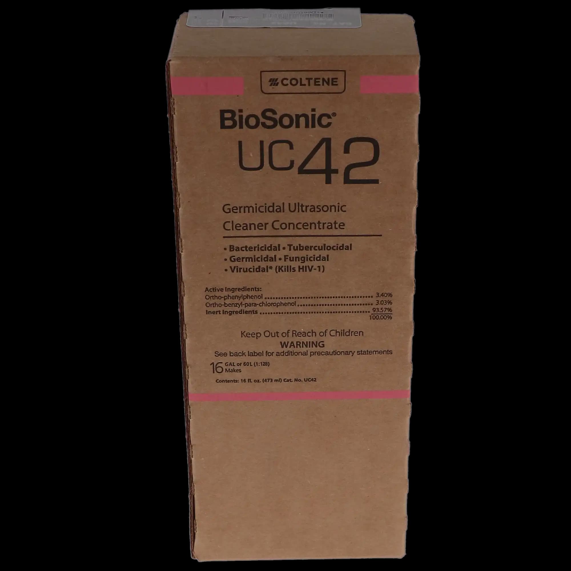 BioSonic UC42 Germicidal Ultrasonic Cleaning Solution Concentrate, 16 oz Bottle, Makes 16 Gallons, UC42 thumbnail 8
