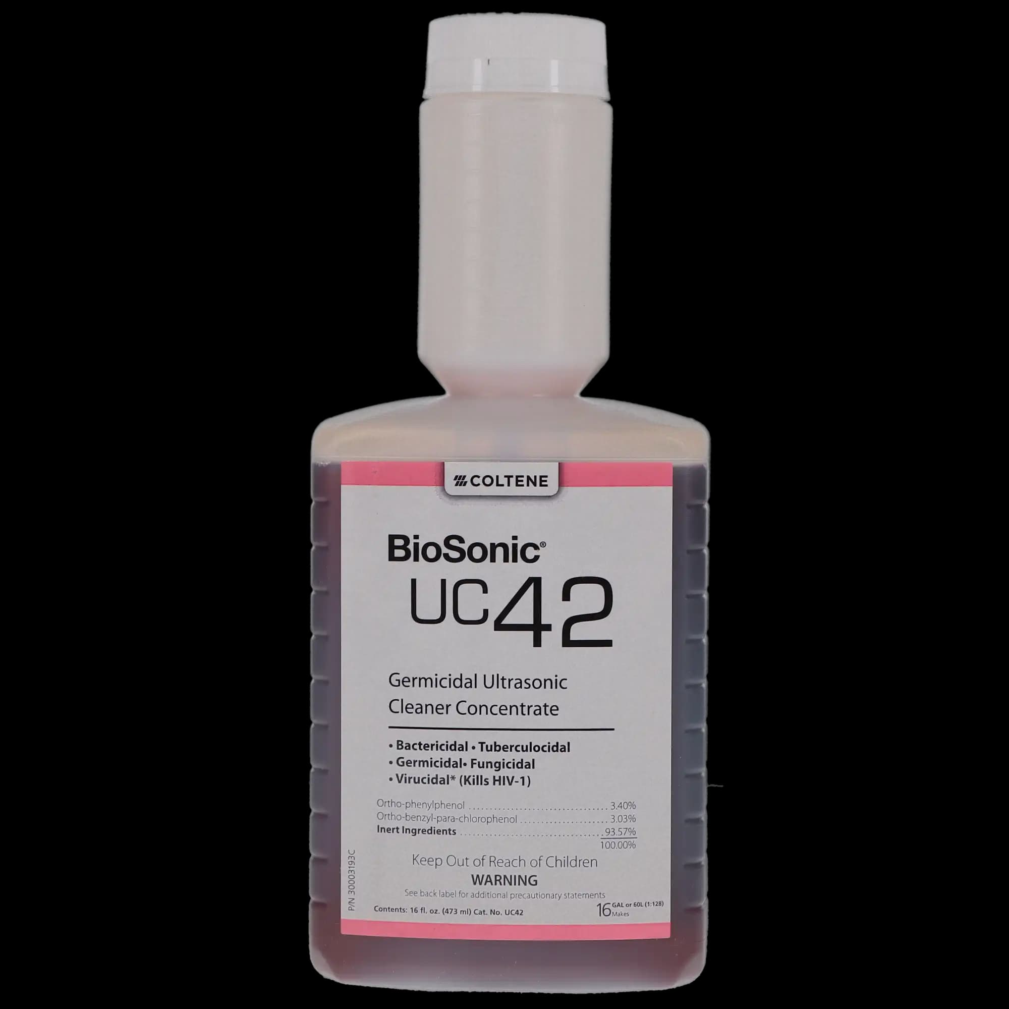 BioSonic UC42 Germicidal Ultrasonic Cleaning Solution Concentrate, 16 oz Bottle, Makes 16 Gallons, UC42 thumbnail 9