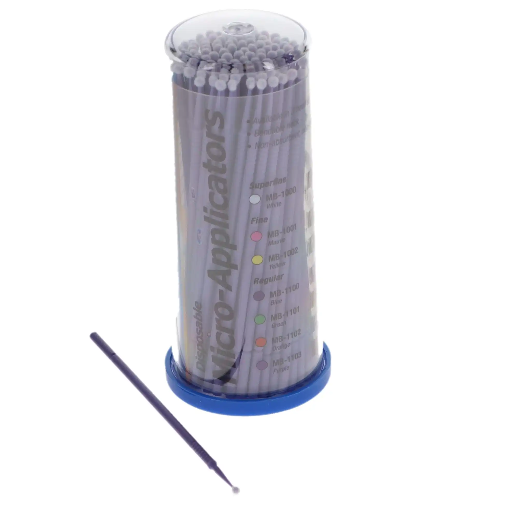 Defend Micro Applicators, Disposable, Regular, Purple, 100/Pk, MB1103 thumbnail 3